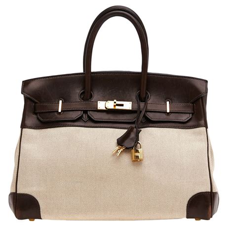 canvas hermes birkin